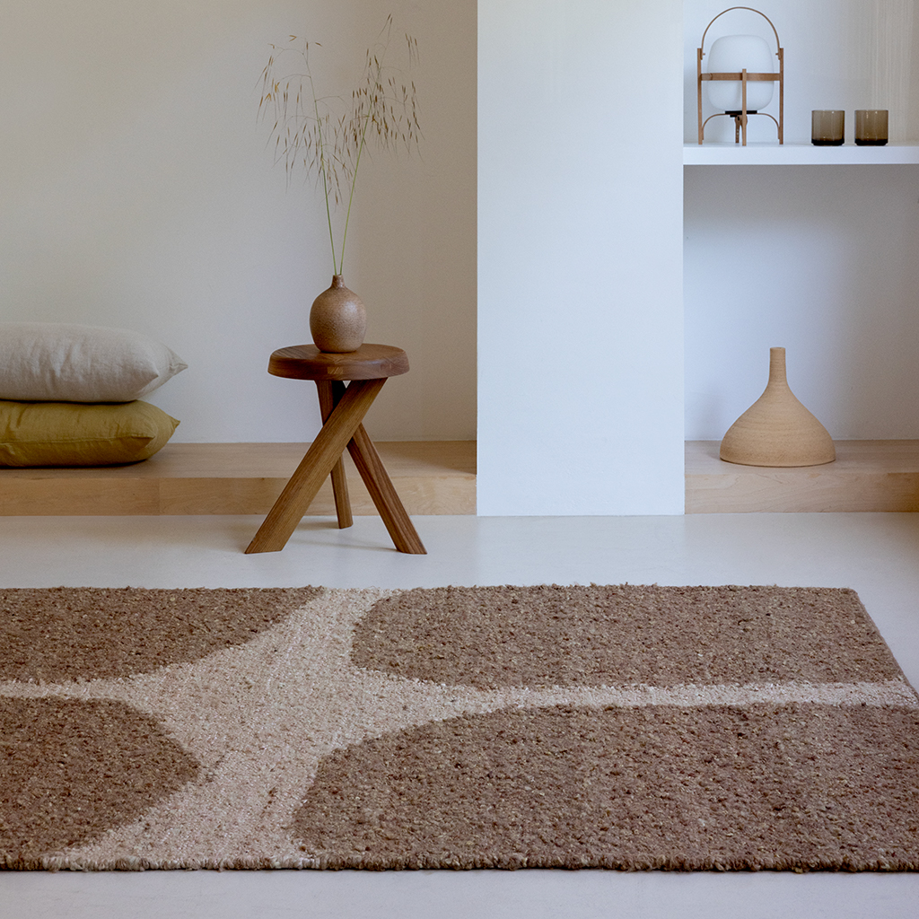 Craft Fundament karamel tapijt | Maat: 250 × 350 cm