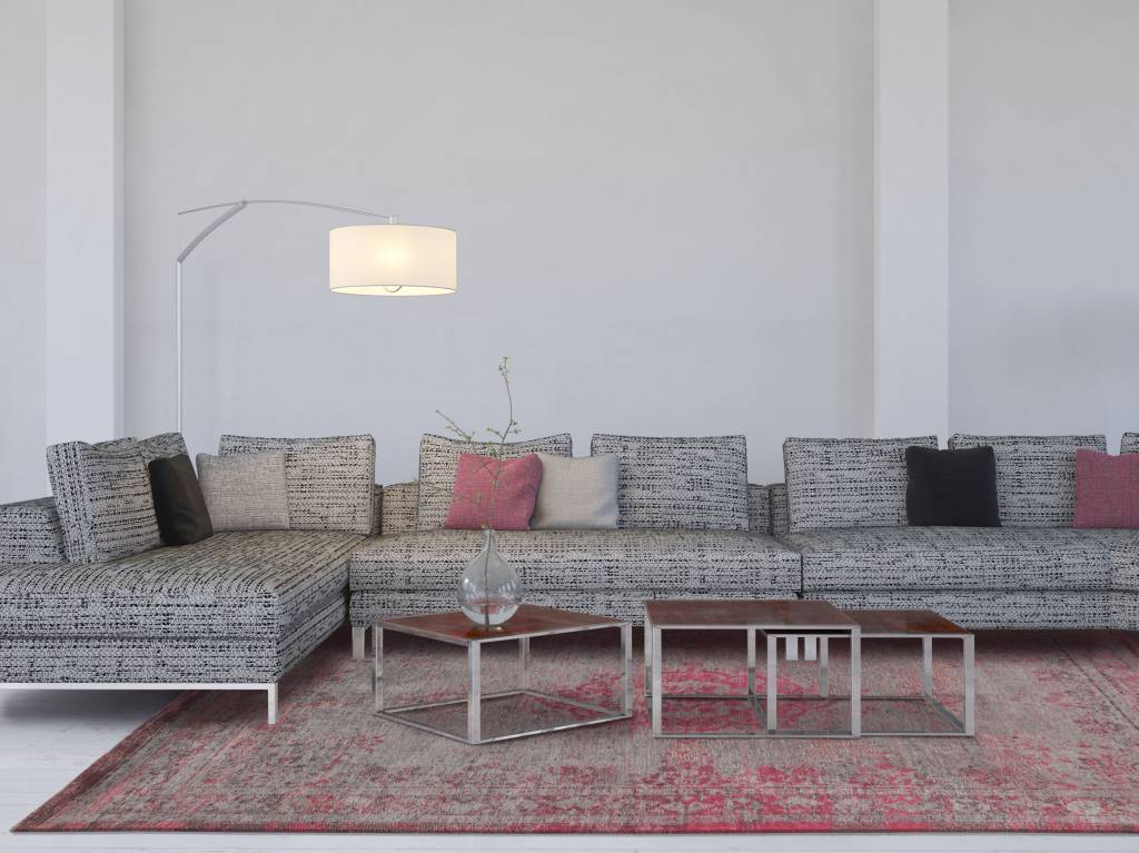 Vintage Style Scarlet vloerkleed | Maat: 80 × 150 cm