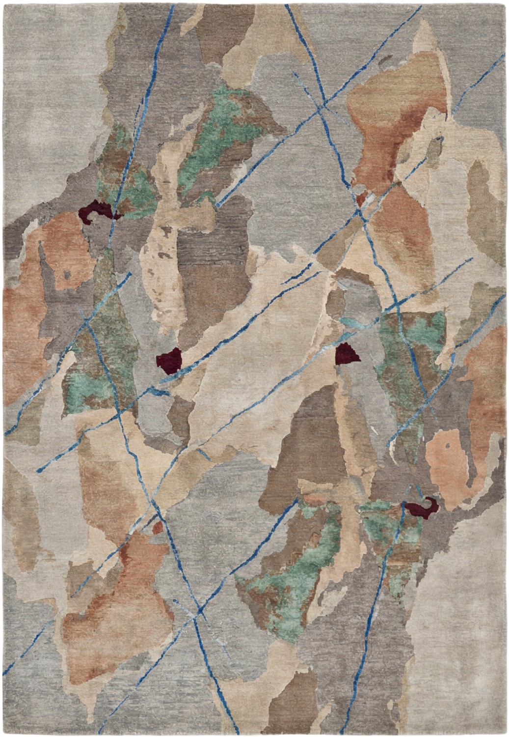 Fragmented Earth vloerkleed