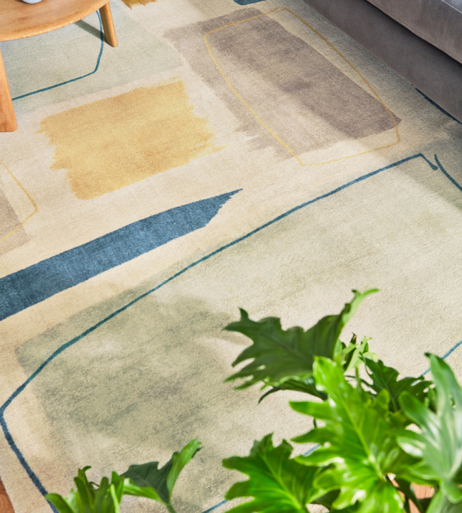 Tapis Composition ambre | Taille: 160 × 230 cm