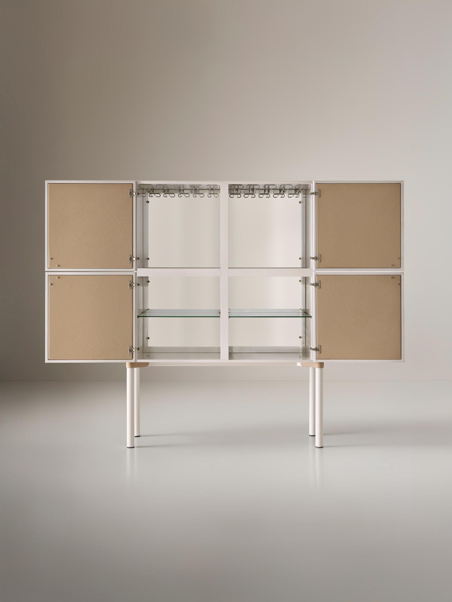 Alexandra moderne witte barkast