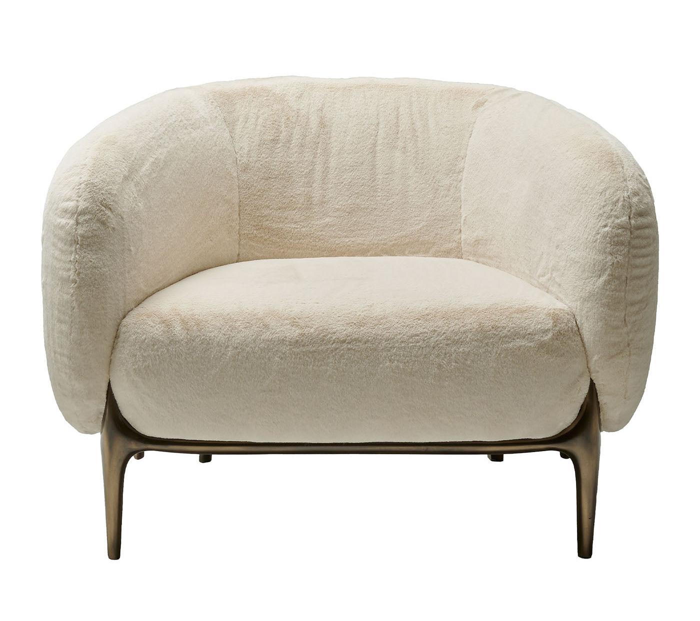 Decor Blanca ivoren fauteuil