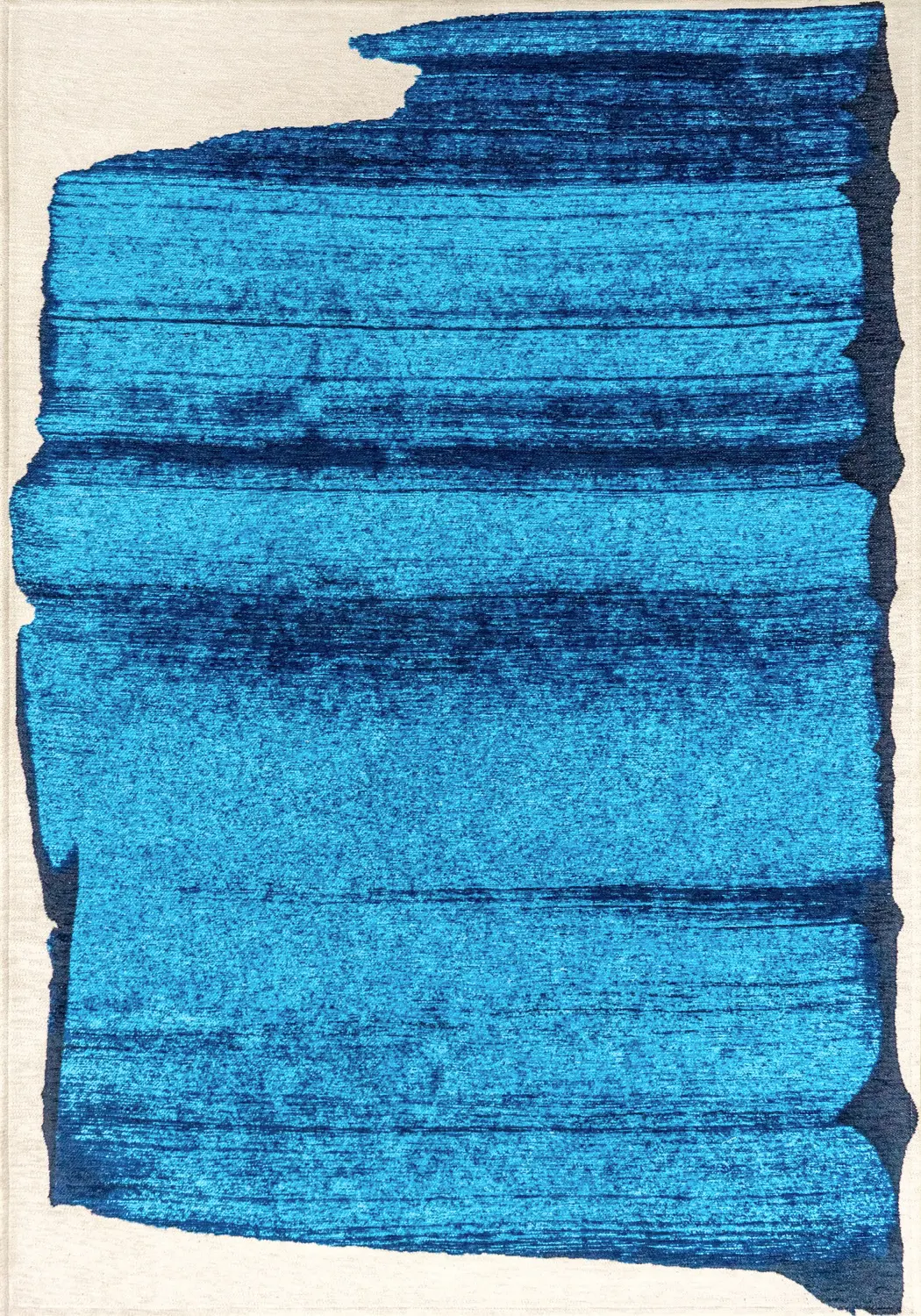 Brush Diva Blue vloerkleed | Maat: 140 × 200 cm