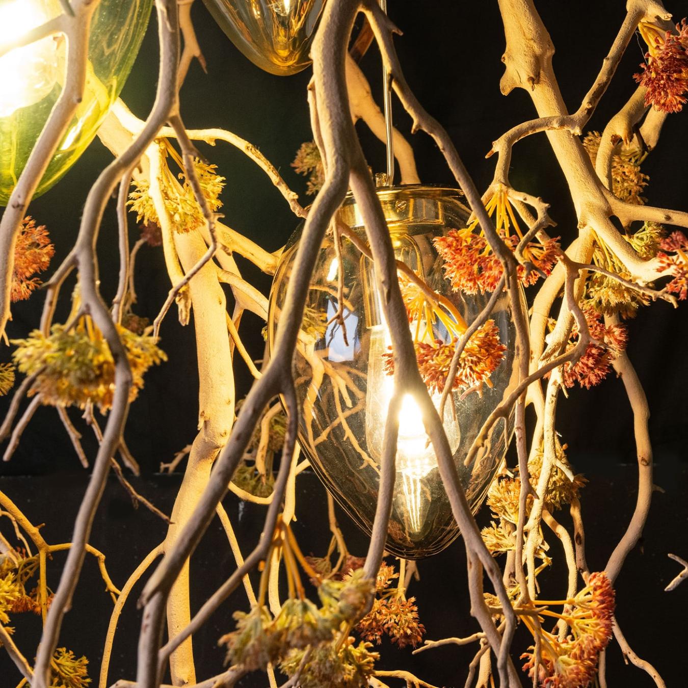 Manzanita Crystal kroonluchter