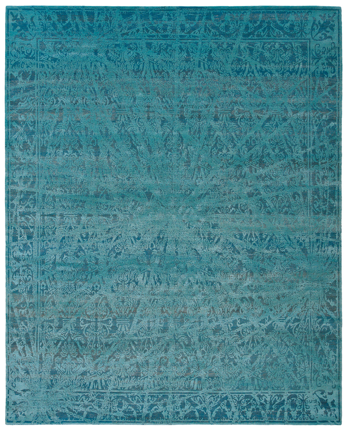 Alcaraz Sun 2 blauw tapijt | Maat: 350 × 450 cm