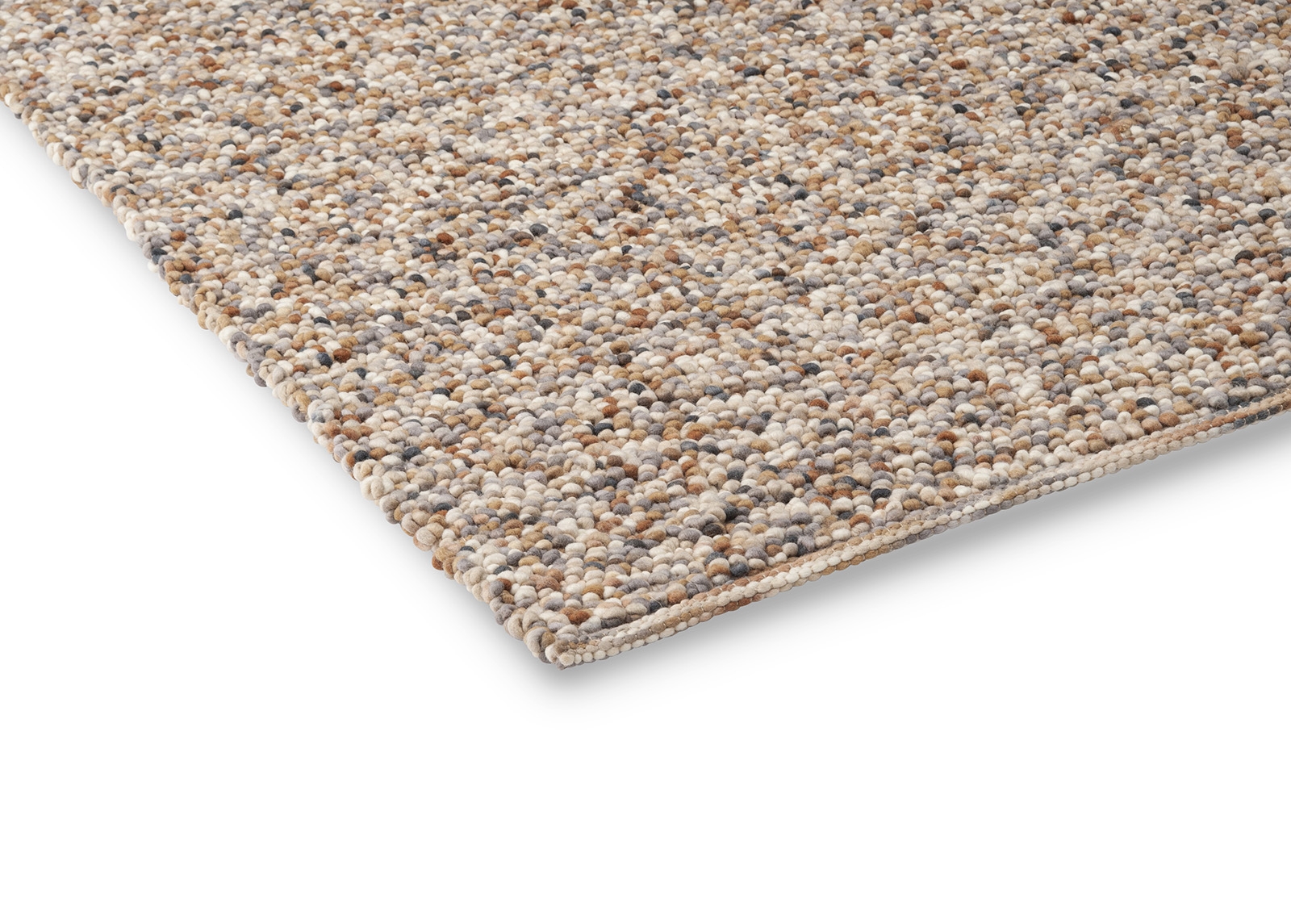 Pebble Beach beige vloerkleed | Maat: 170 × 240 cm