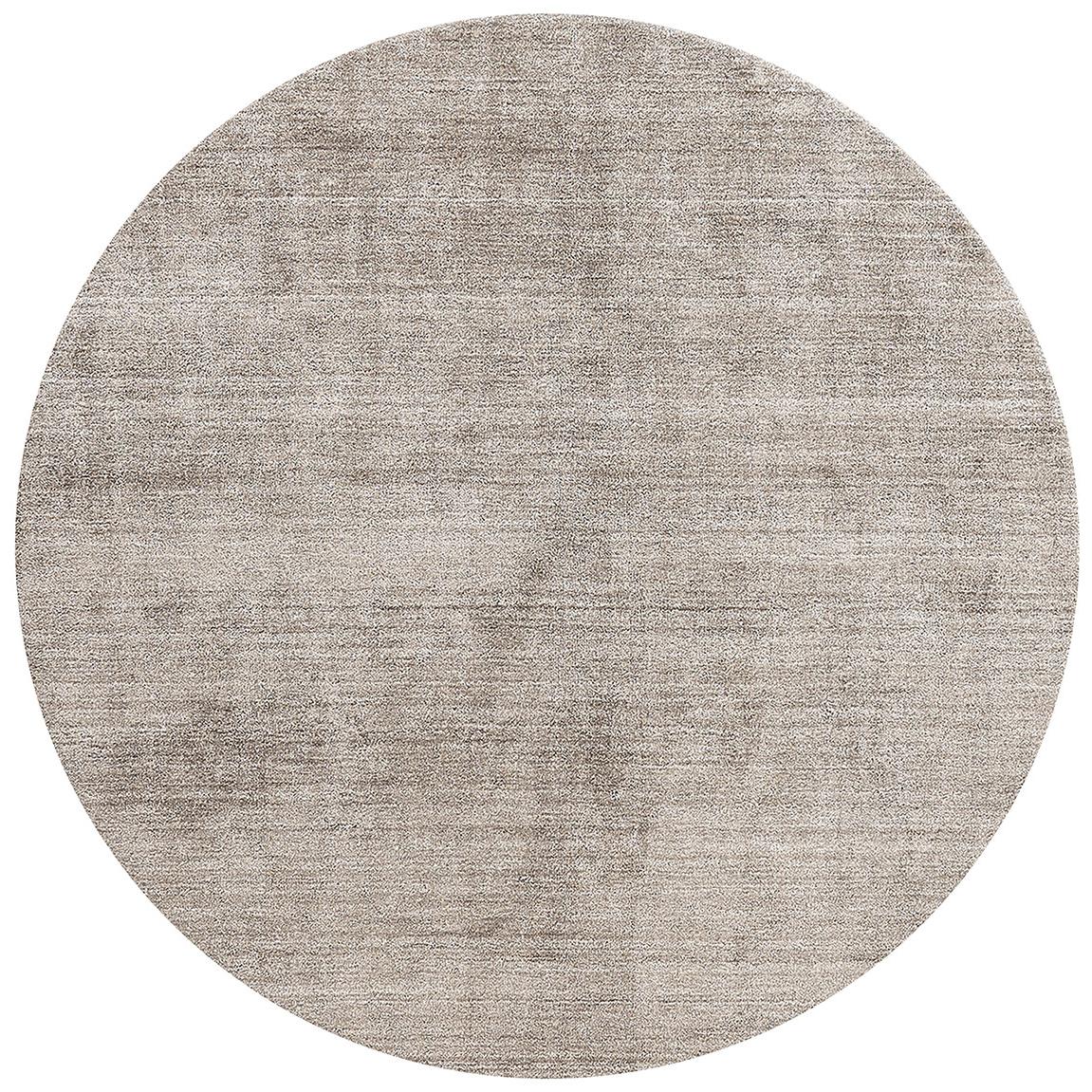 Rond Cord bamboezijde vloerkleed
