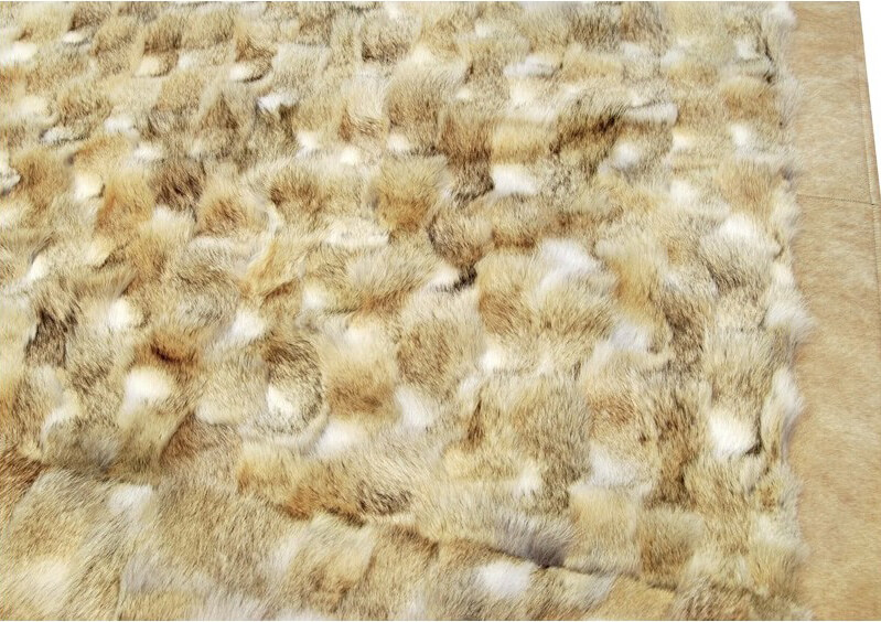 Wolf bont tapijt | Maat: 150 × 240 cm
