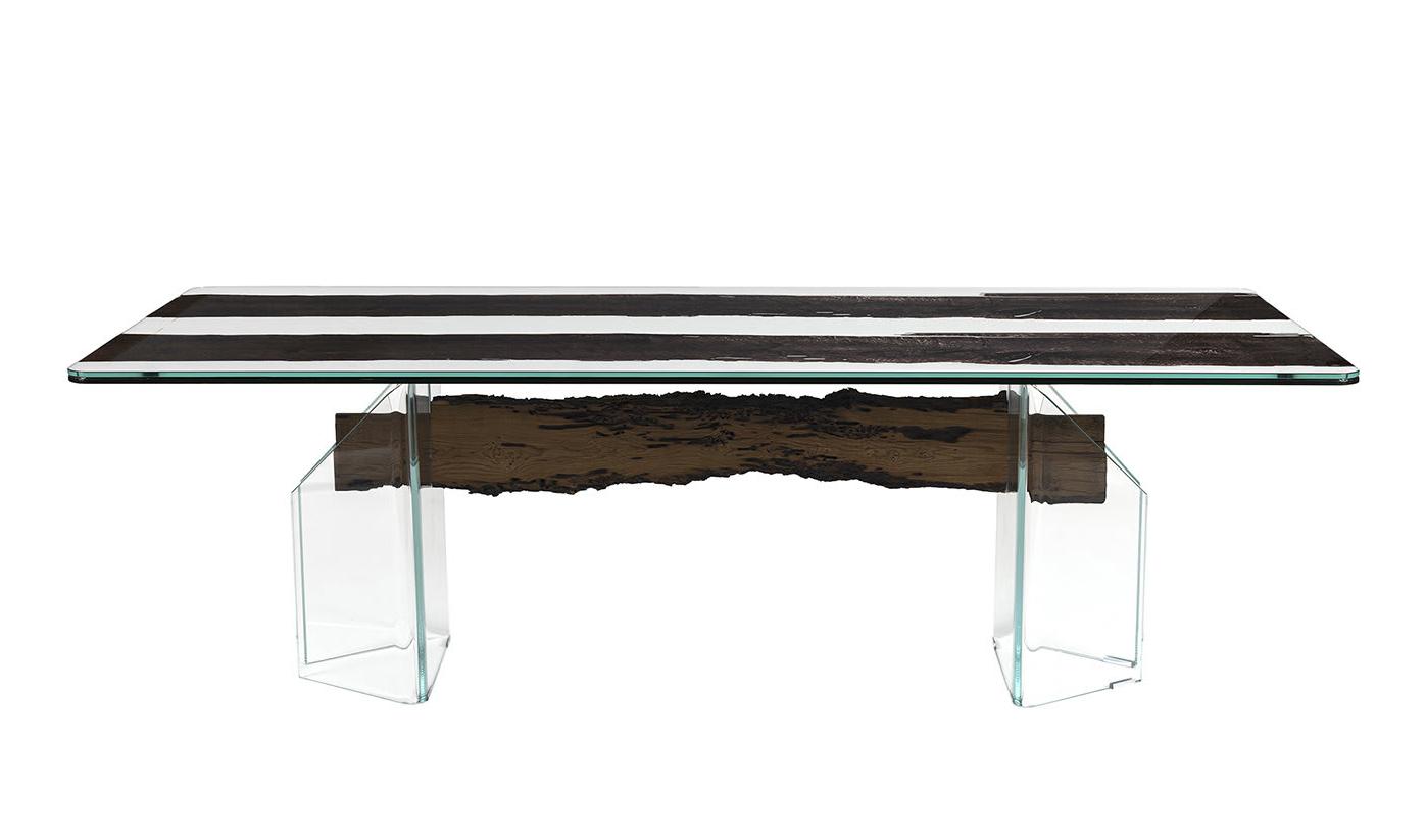 Table à manger noire Venezia
