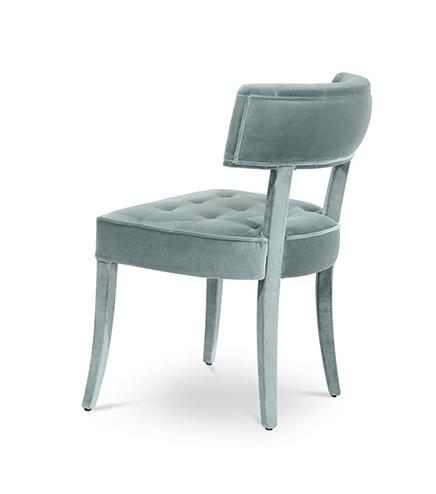 Chaise de salle à manger Prestige bleu ciel