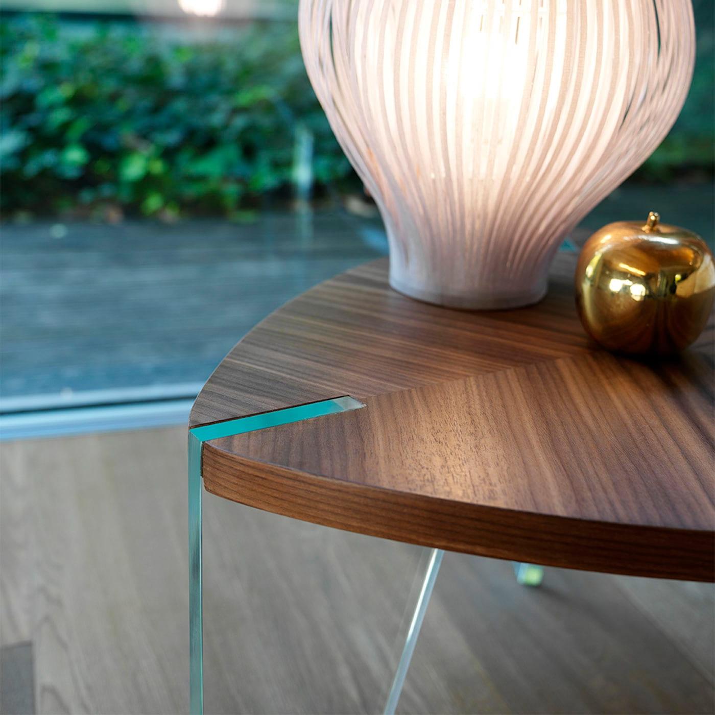 Table basse Sospeso brune | Dimensions: Ø 60 cm
