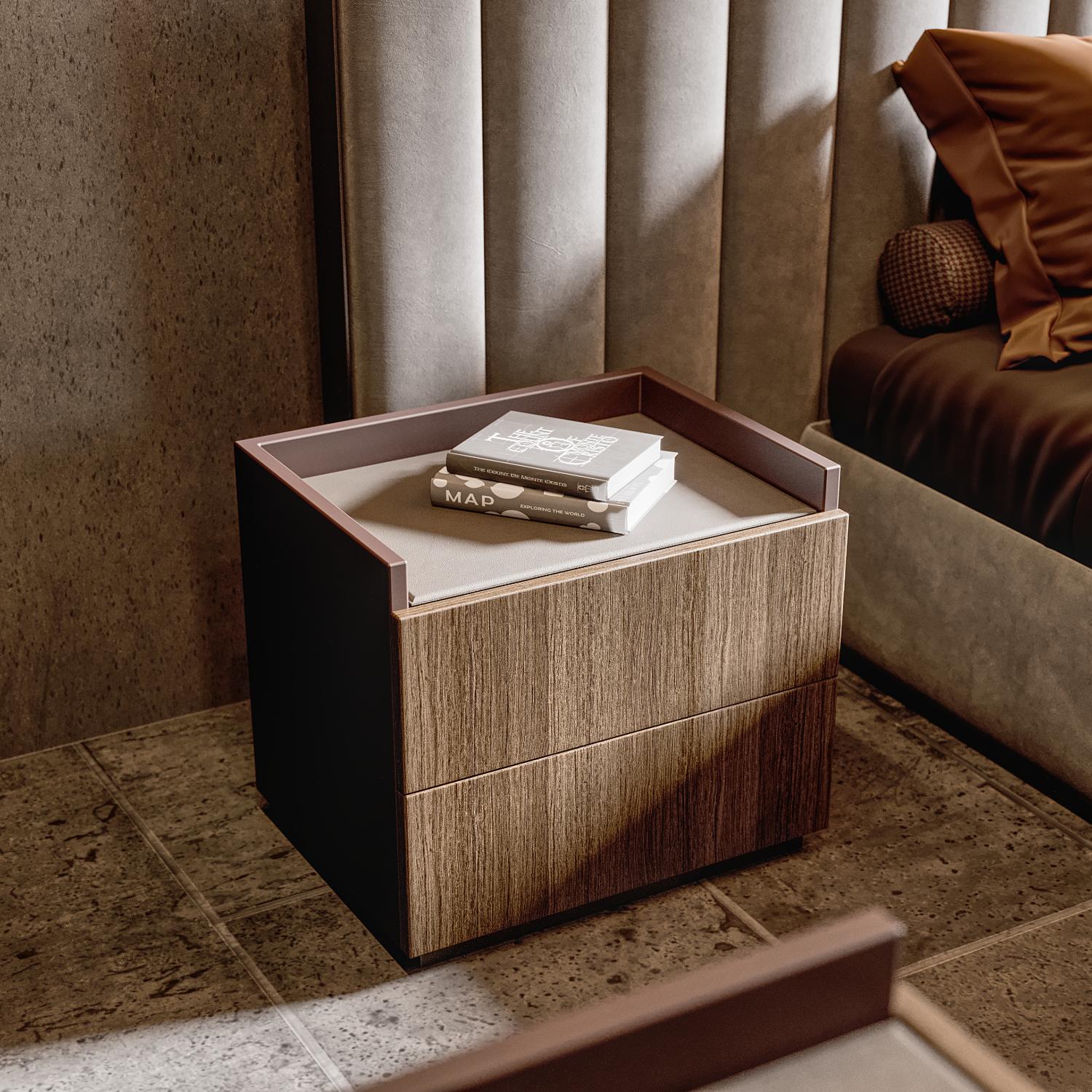 Table de chevet en bois Billy