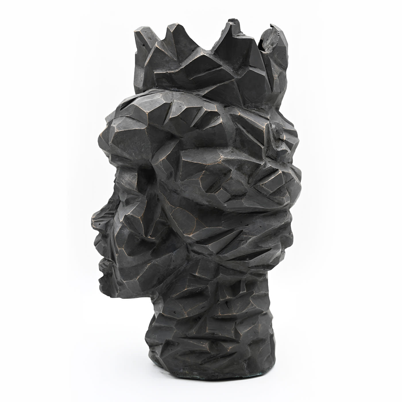 Moorkop sculptuur