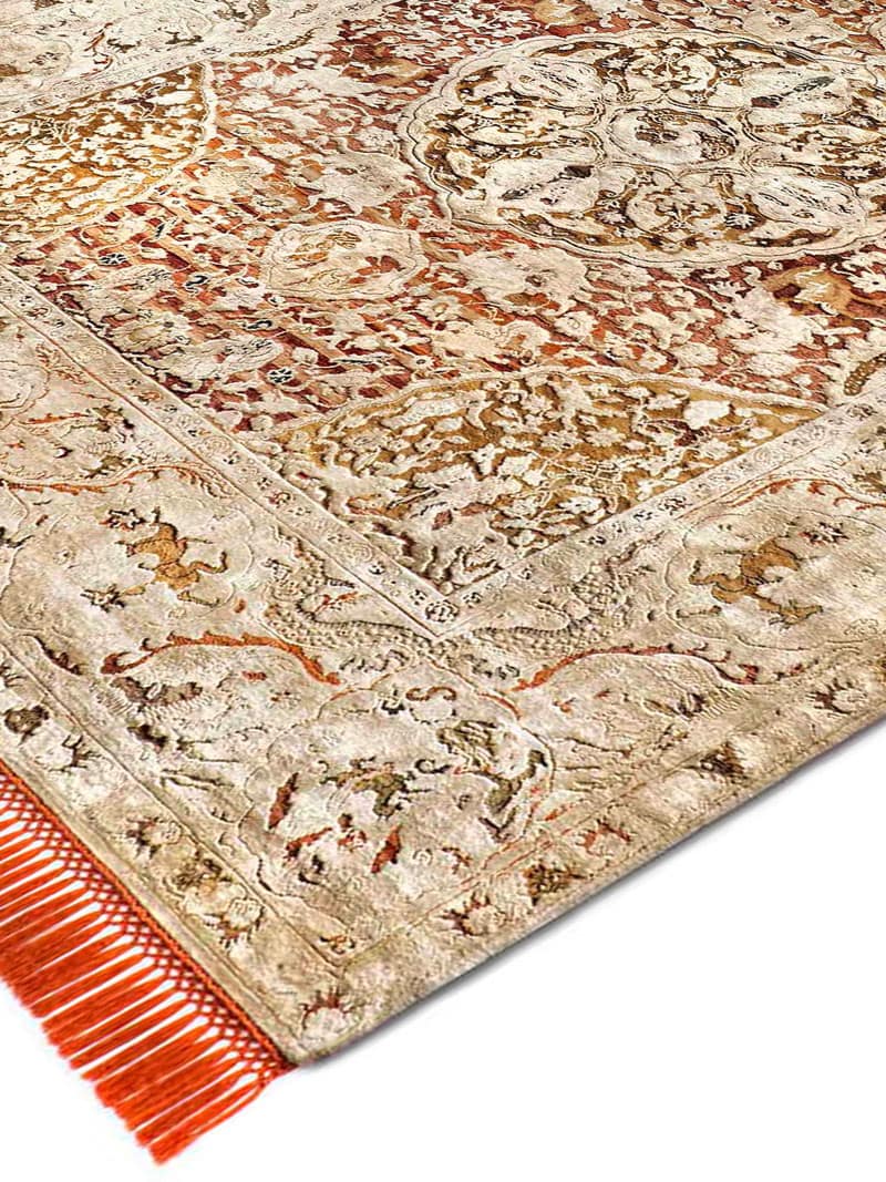 Tapis de luxe noué à la main Gold
