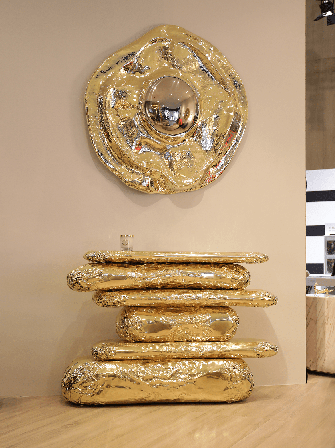 Miroir mural signature Angra