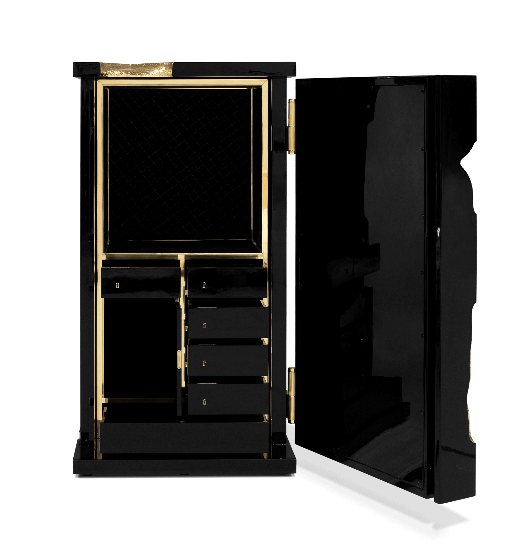 Tycoon zwart & goud Elite kluis