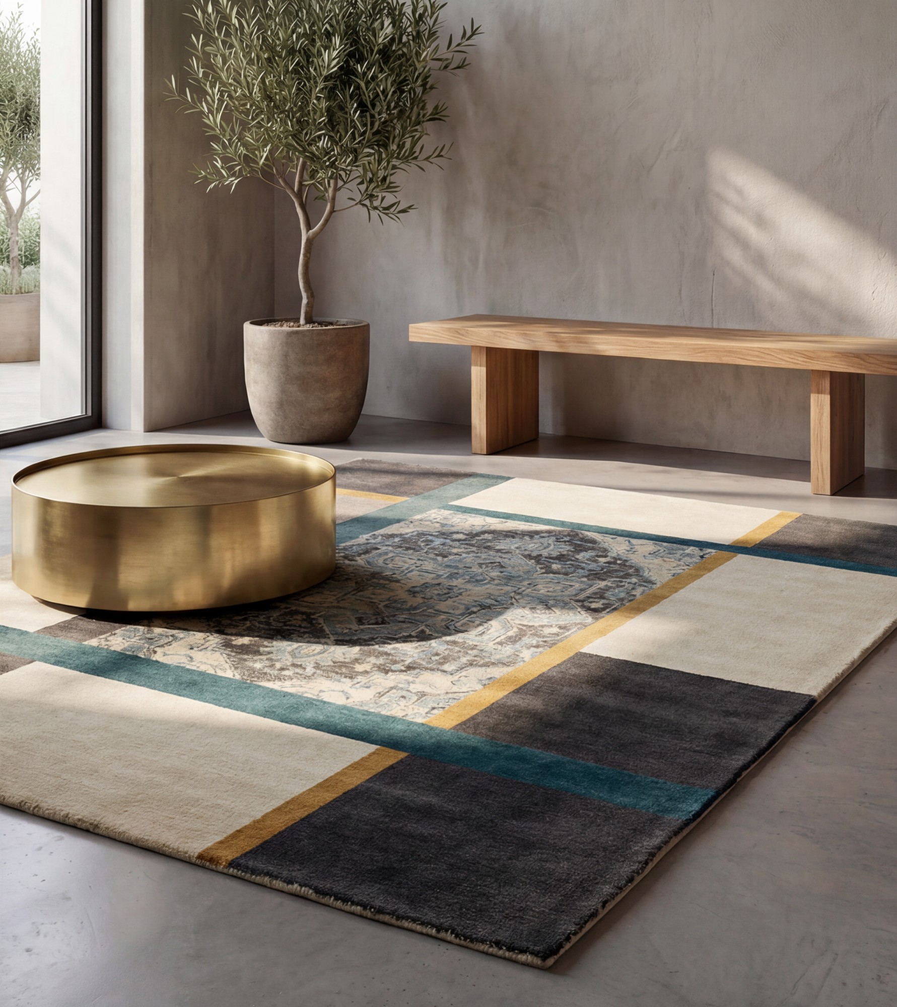 Tapis Central Medallion