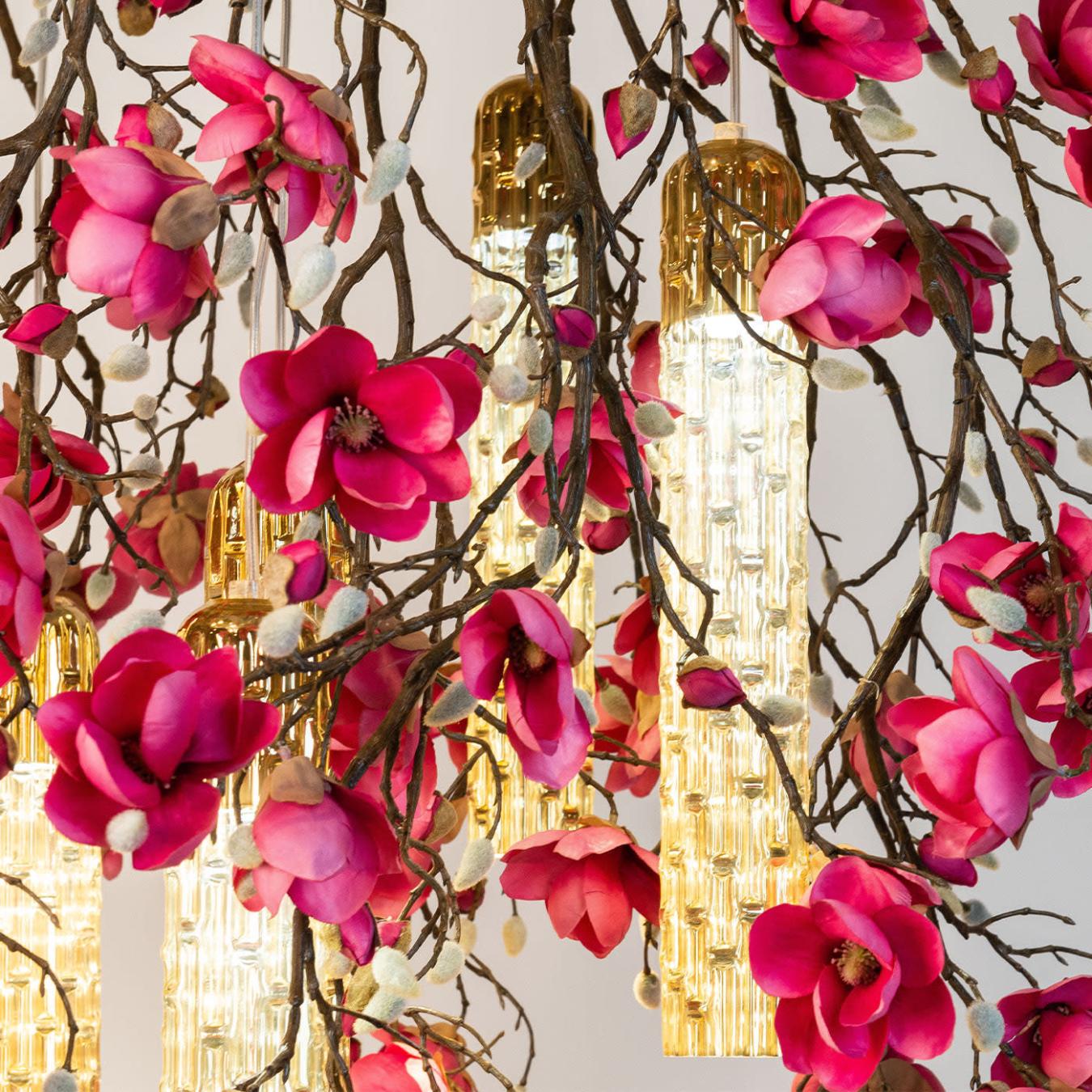 Magnolia Pink Gold kroonluchter