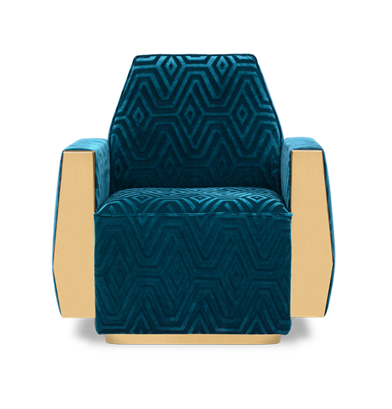 Fauteuil lounge Daphne