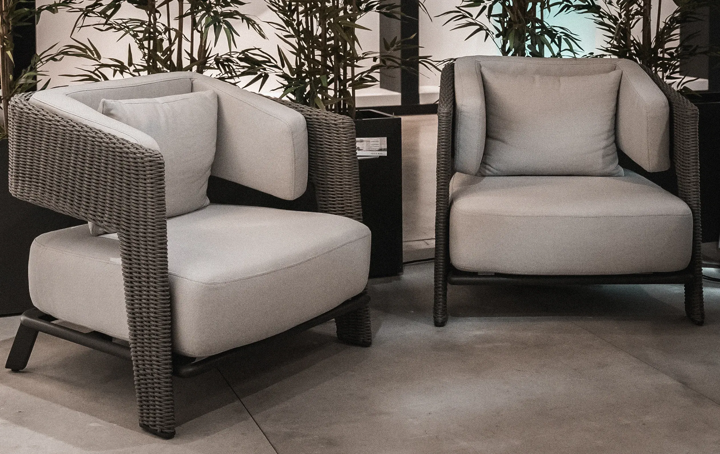 Fauteuil de jardin Crown gris - 6