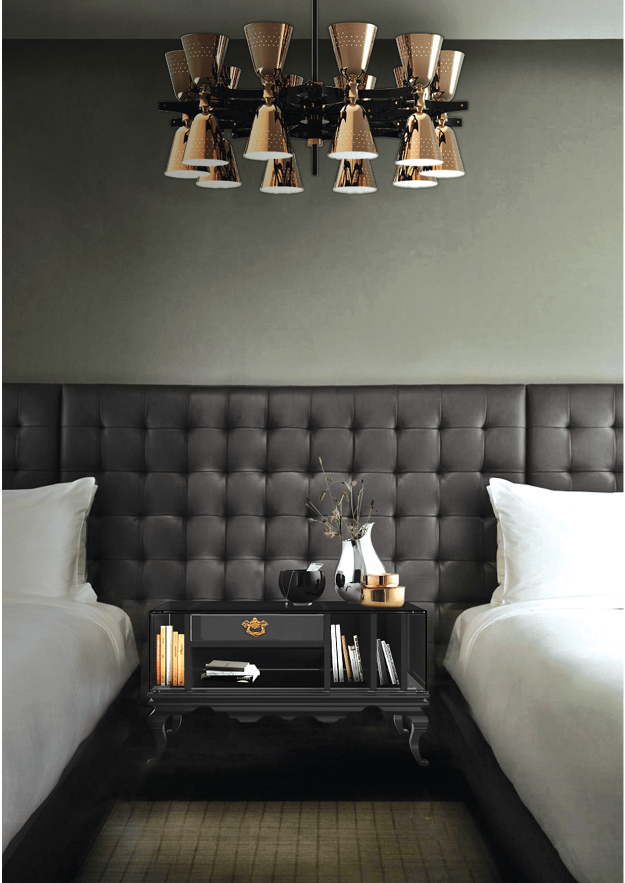 Table de nuit signature Tower