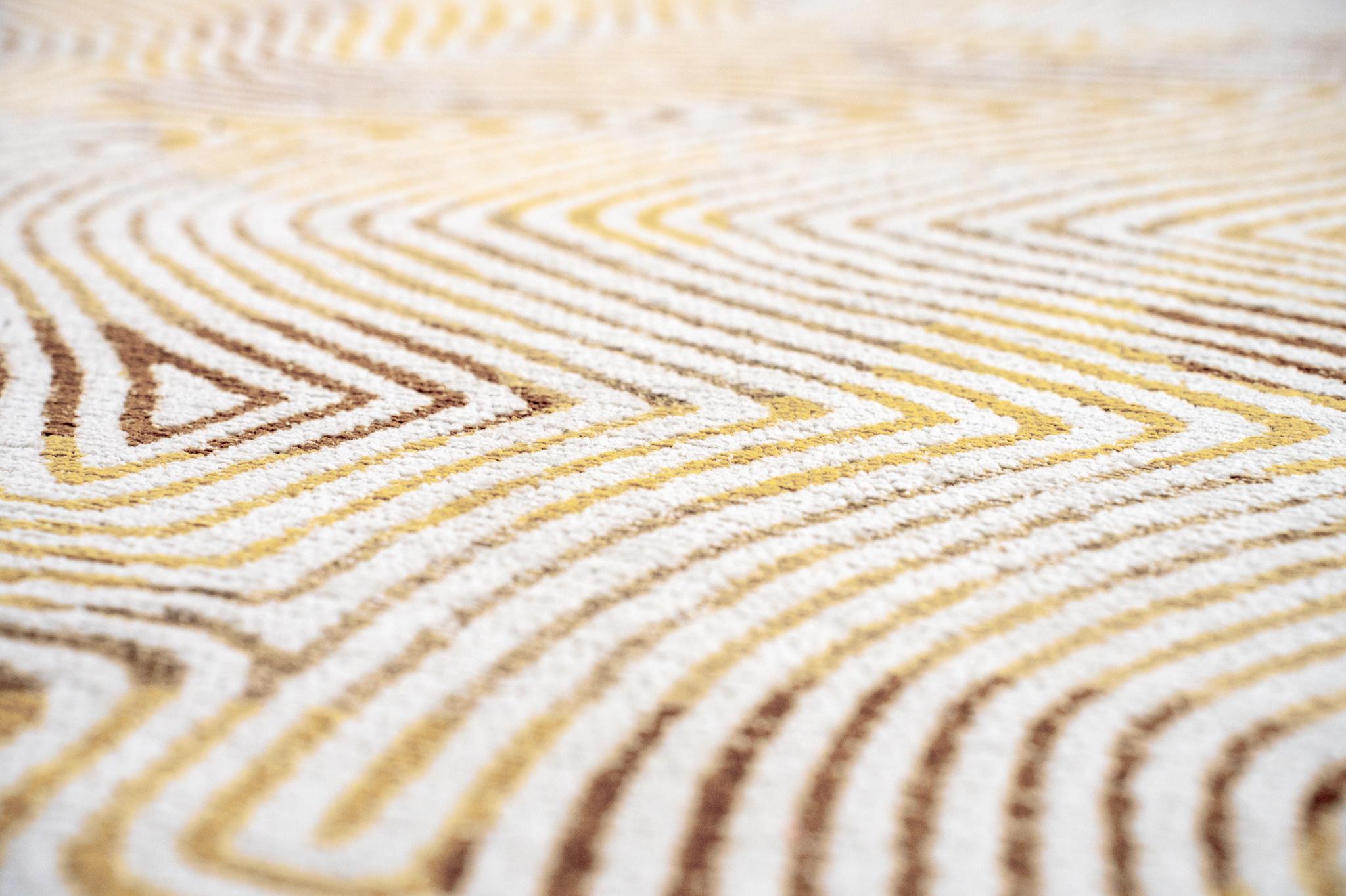 Tapis rond Indian Sand | Taille: 140 × 200 cm