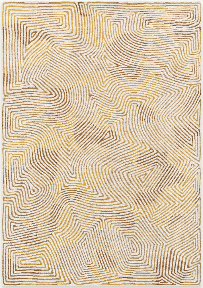 Tapis rond Indian Sand | Taille: 140 × 200 cm