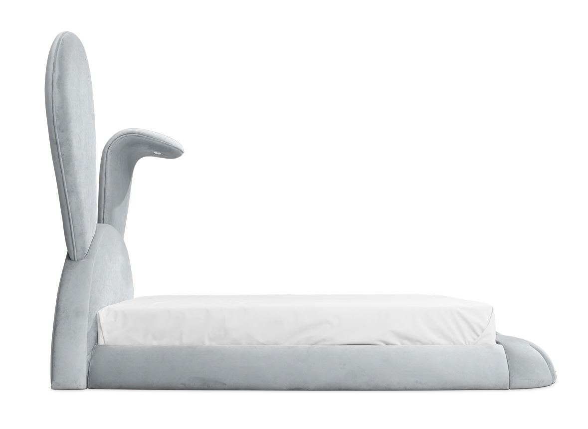 Knuffelig konijn hol bed | Matrasmaat: 150 × 200 cm