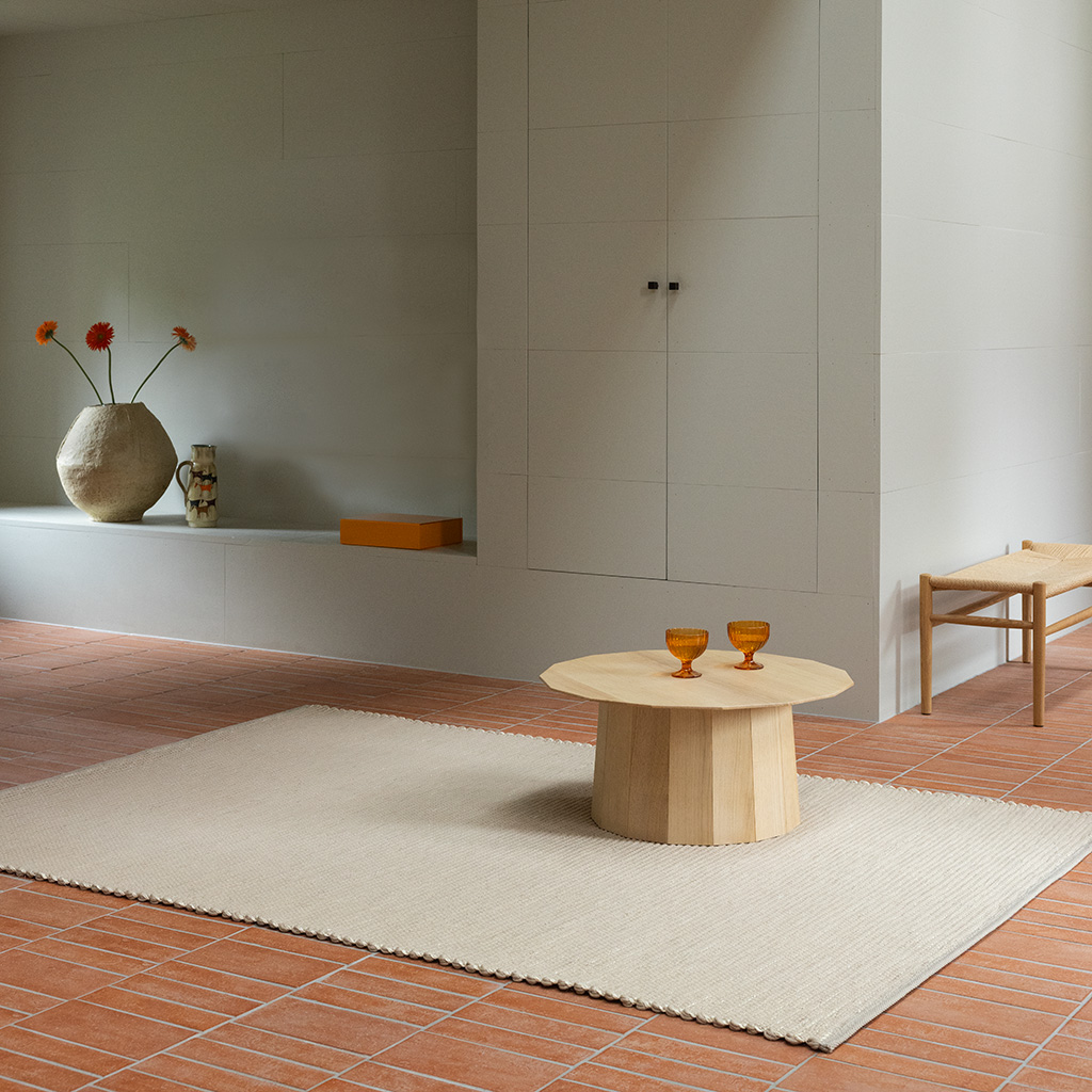 Frame naturel tapijt | Maat: 170 × 240 cm