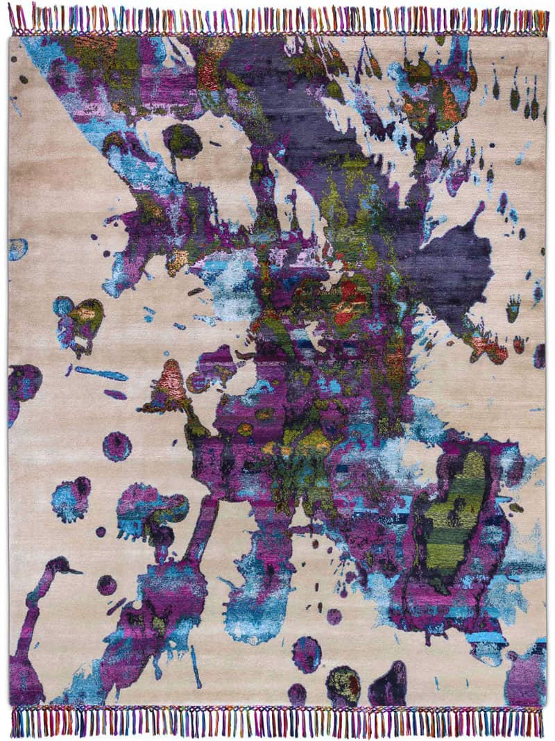 Tapis de luxe fait main Eco | Taille: 365 × 457 cm