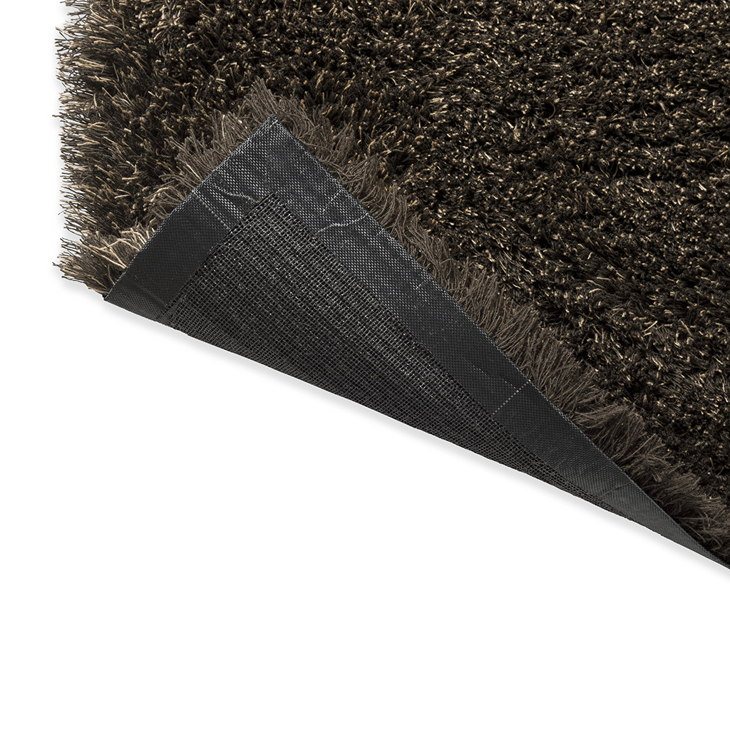 Tapis Shade High beige/chocolat noir