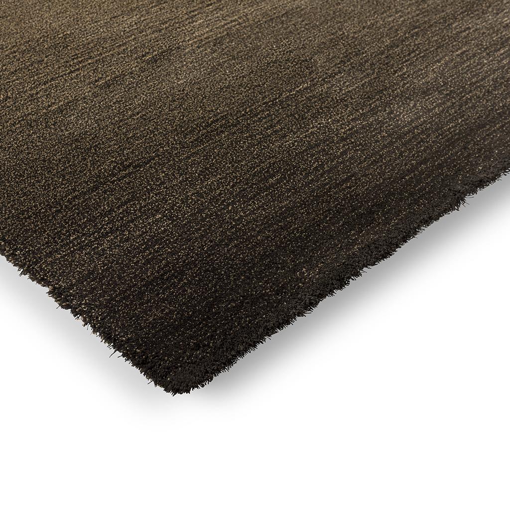 Shade Low beige/donkere chocolade tapijt | Maat: 200 × 300 cm