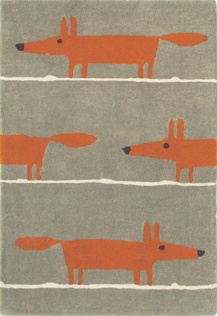 Tapis Mr. Fox cannelle | Taille: 140 × 200 cm