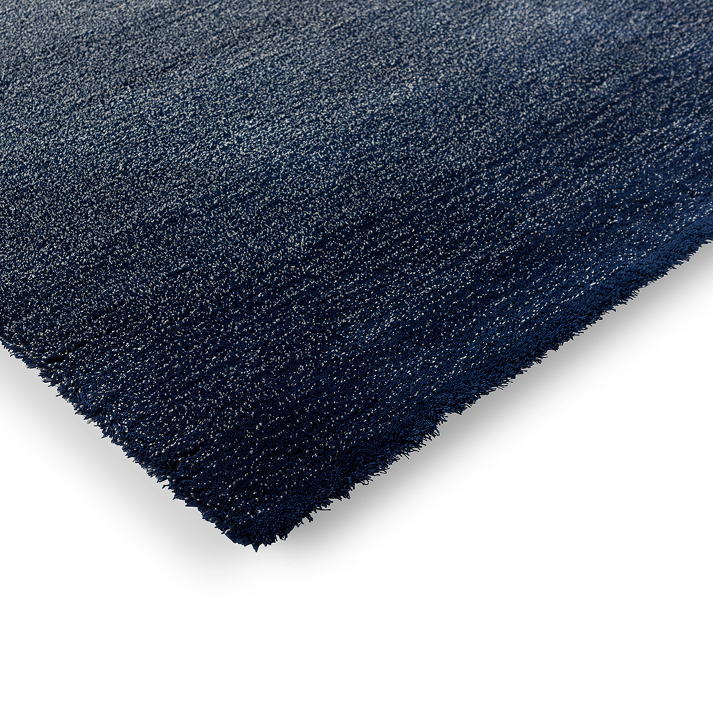 Tapis Shade Low argent/nuit polaire | Taille: 200 × 300 cm