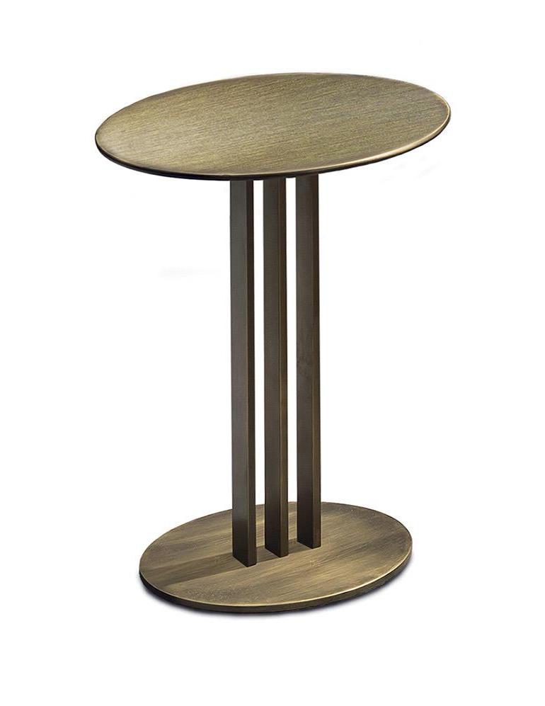 Table d’appoint moderne en bronze
