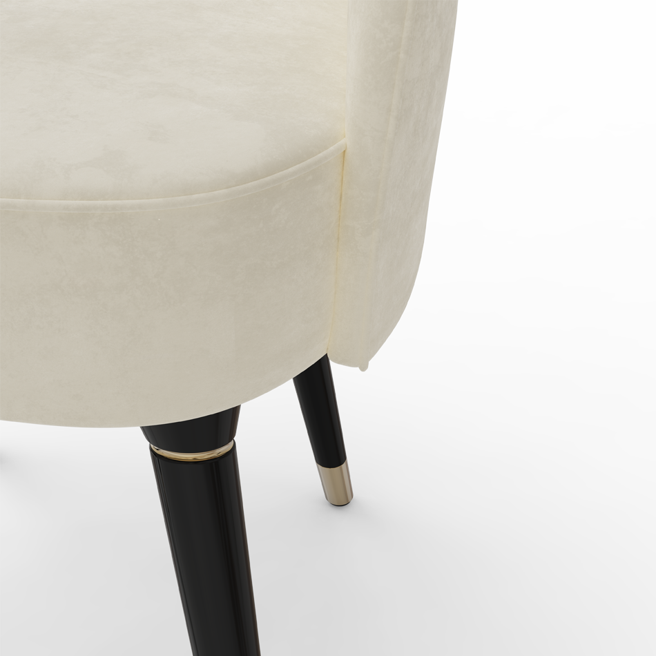Chaise Colton avec accoudoirs