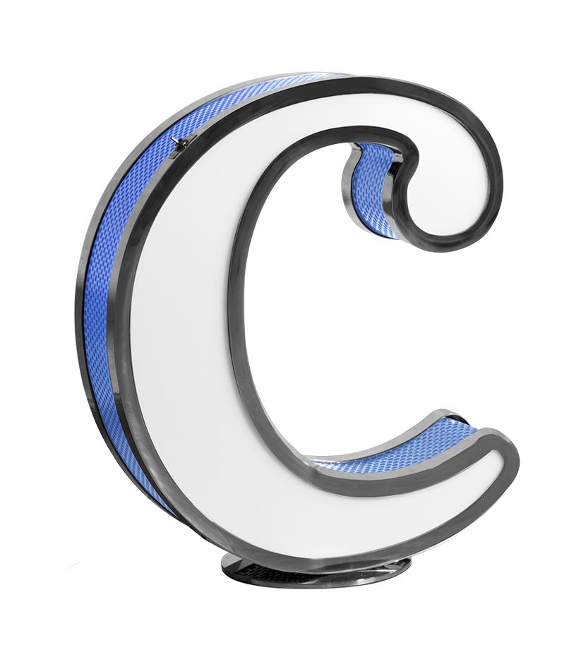 Classic letter C