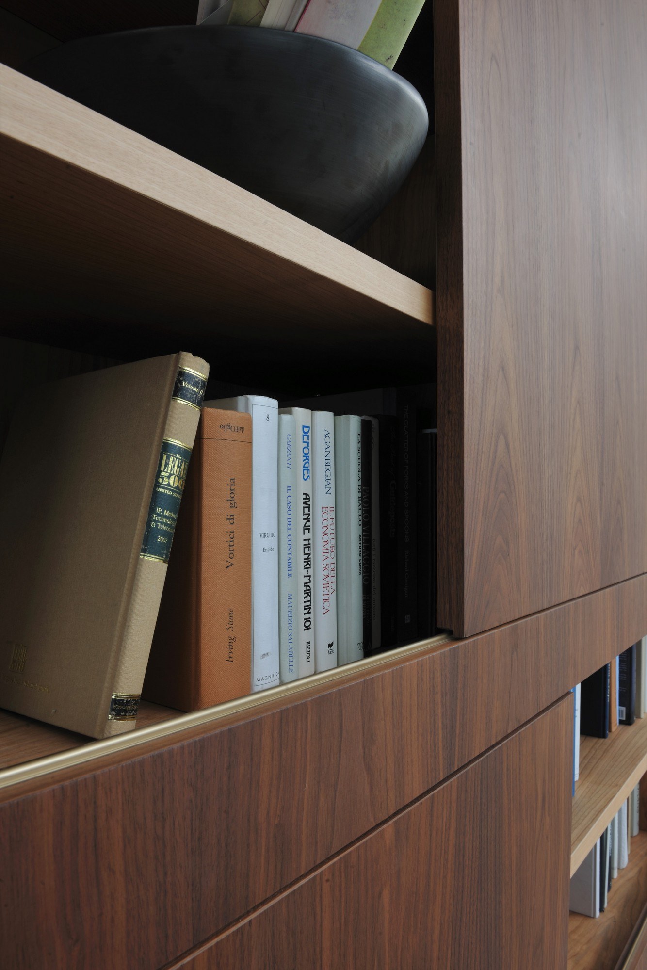 Maschera houten boekenkast - 4