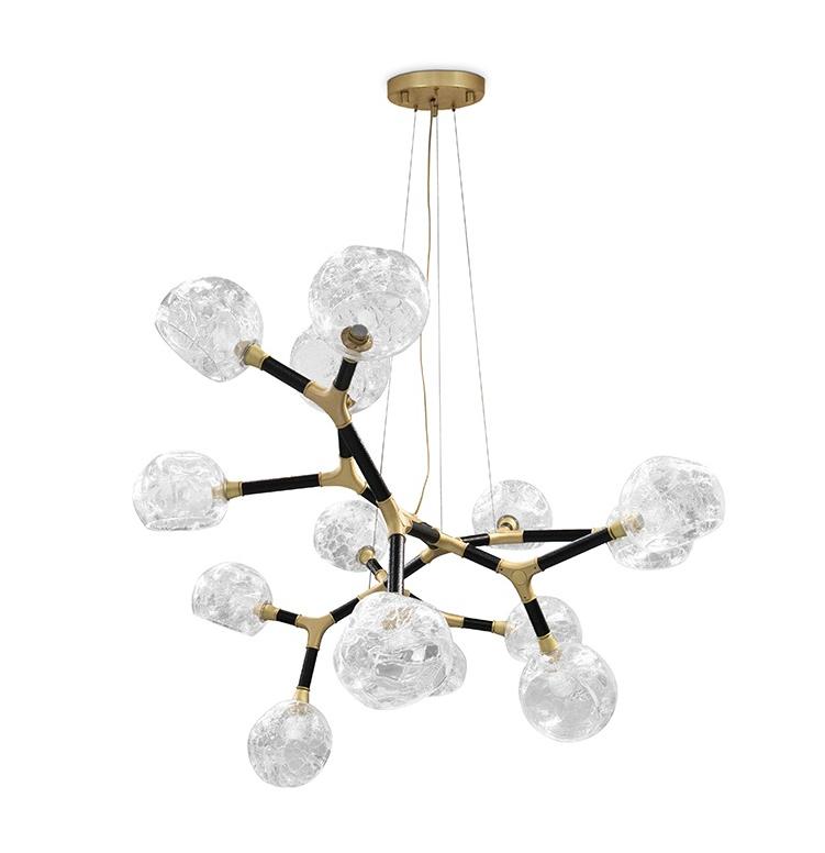 Multi-shade onregelmatig grote hanglamp