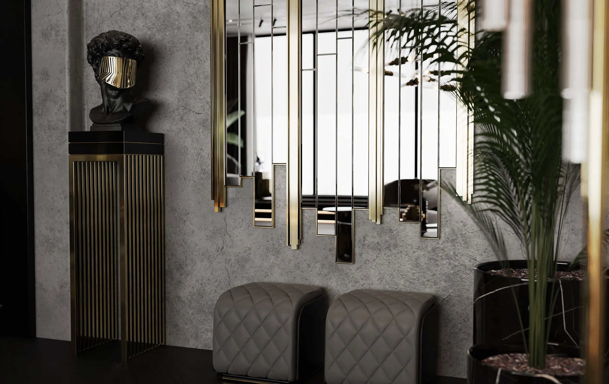 Miroir mural Imperial