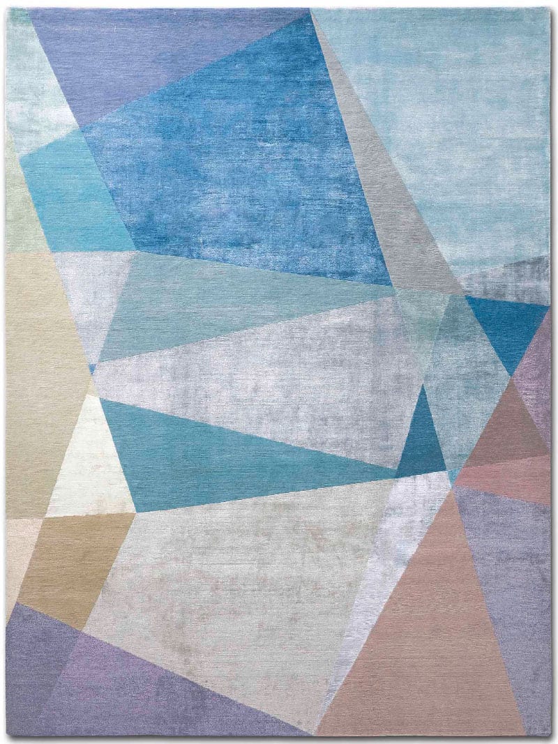 Crystal handgeknoopt tapijt | Maat: 122 × 183 cm