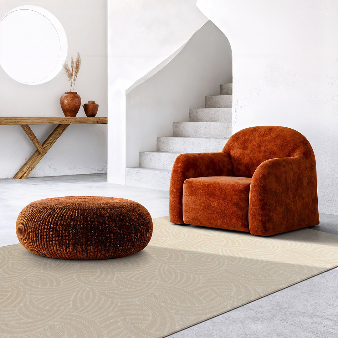 Tapis Elodie Crème