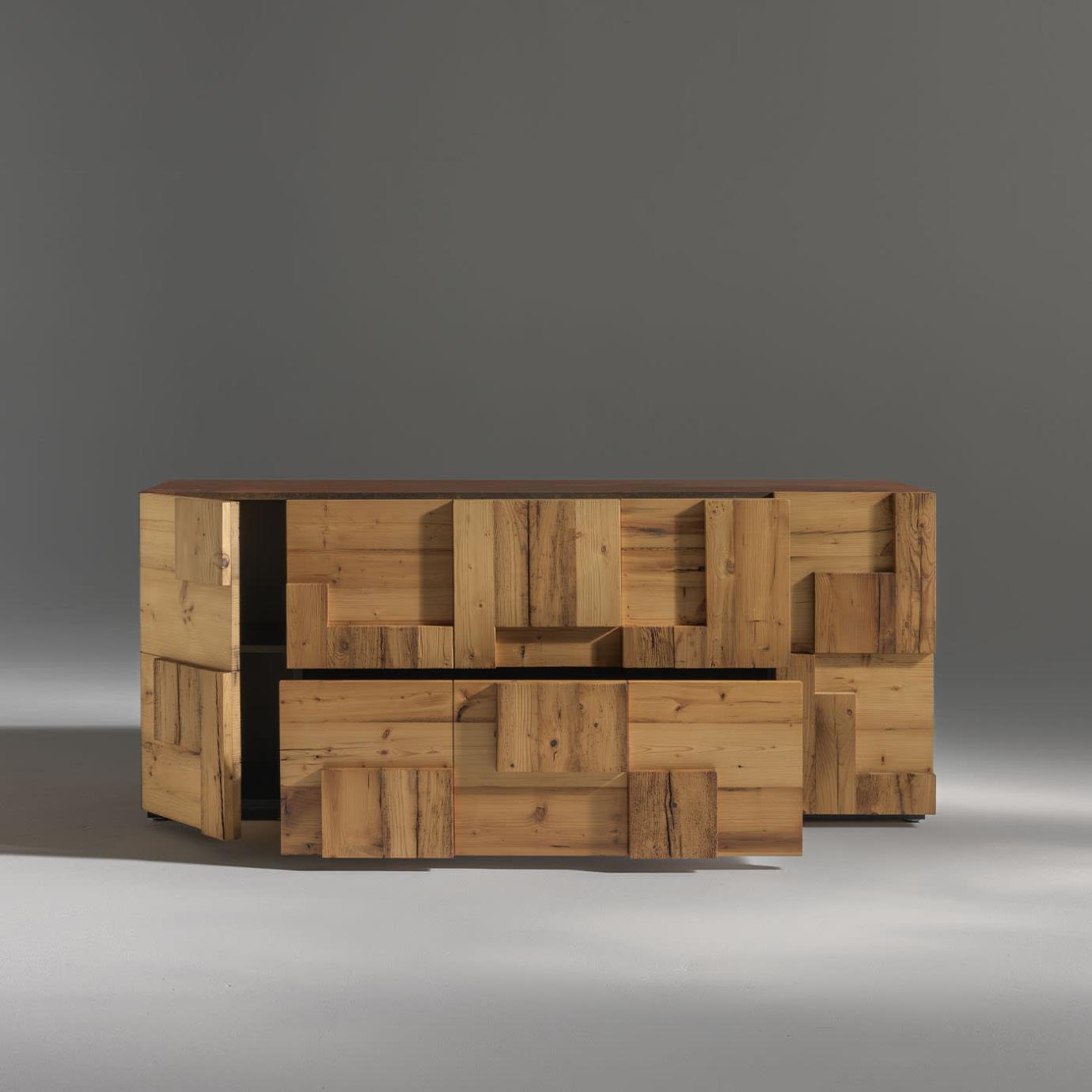 Antiek houten dressoir