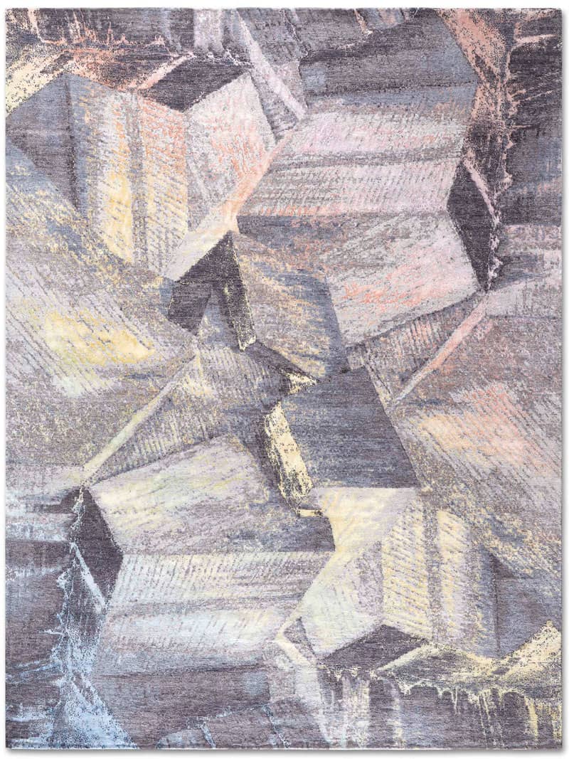 Butterfly handgeweven tapijt | Maat: 183 × 274 cm