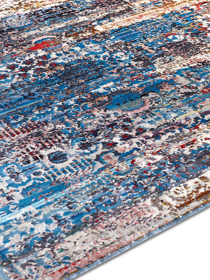Woods handgeknoopt vloerkleed | Maat: 140 × 210 cm
