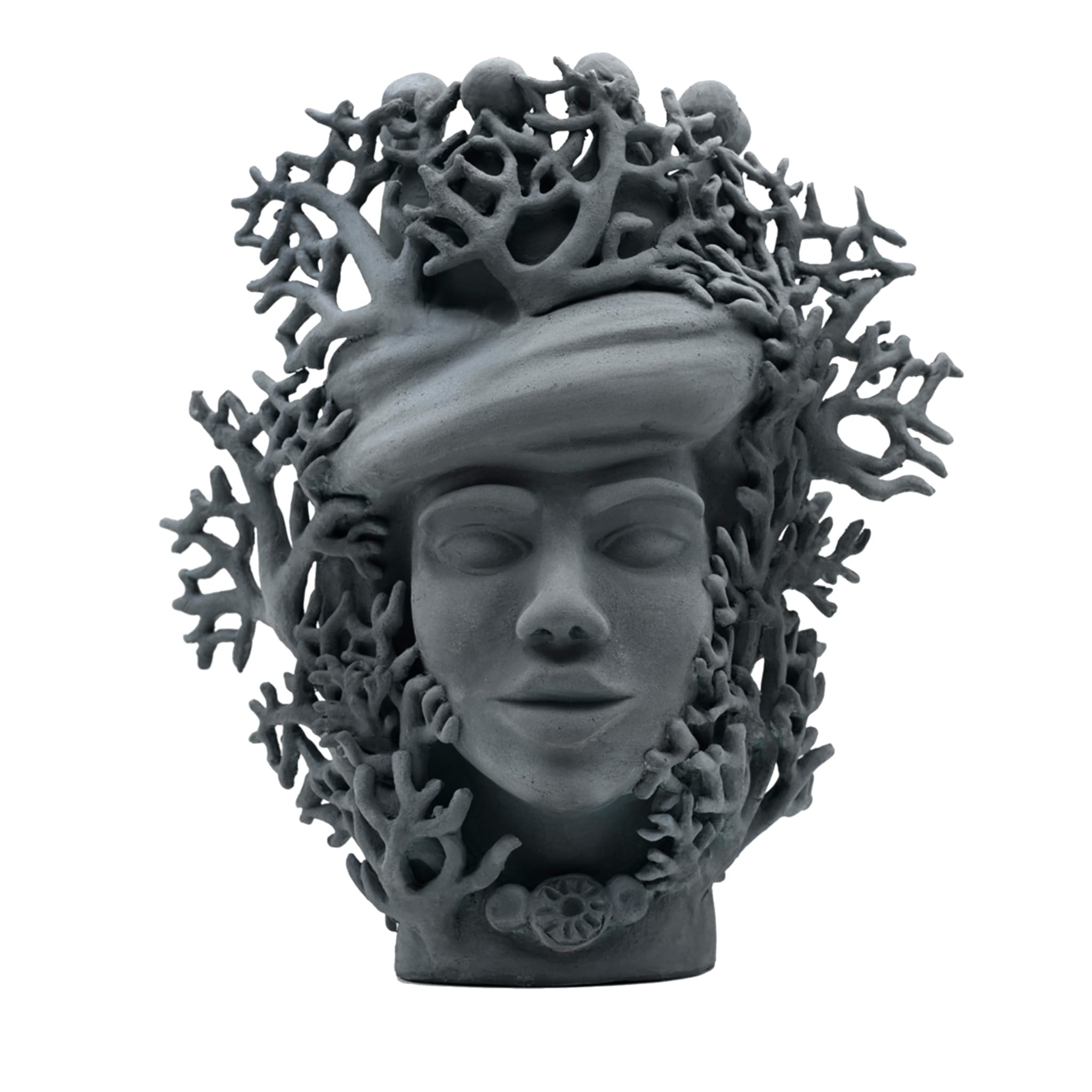 Moorkop koralen sculptuur