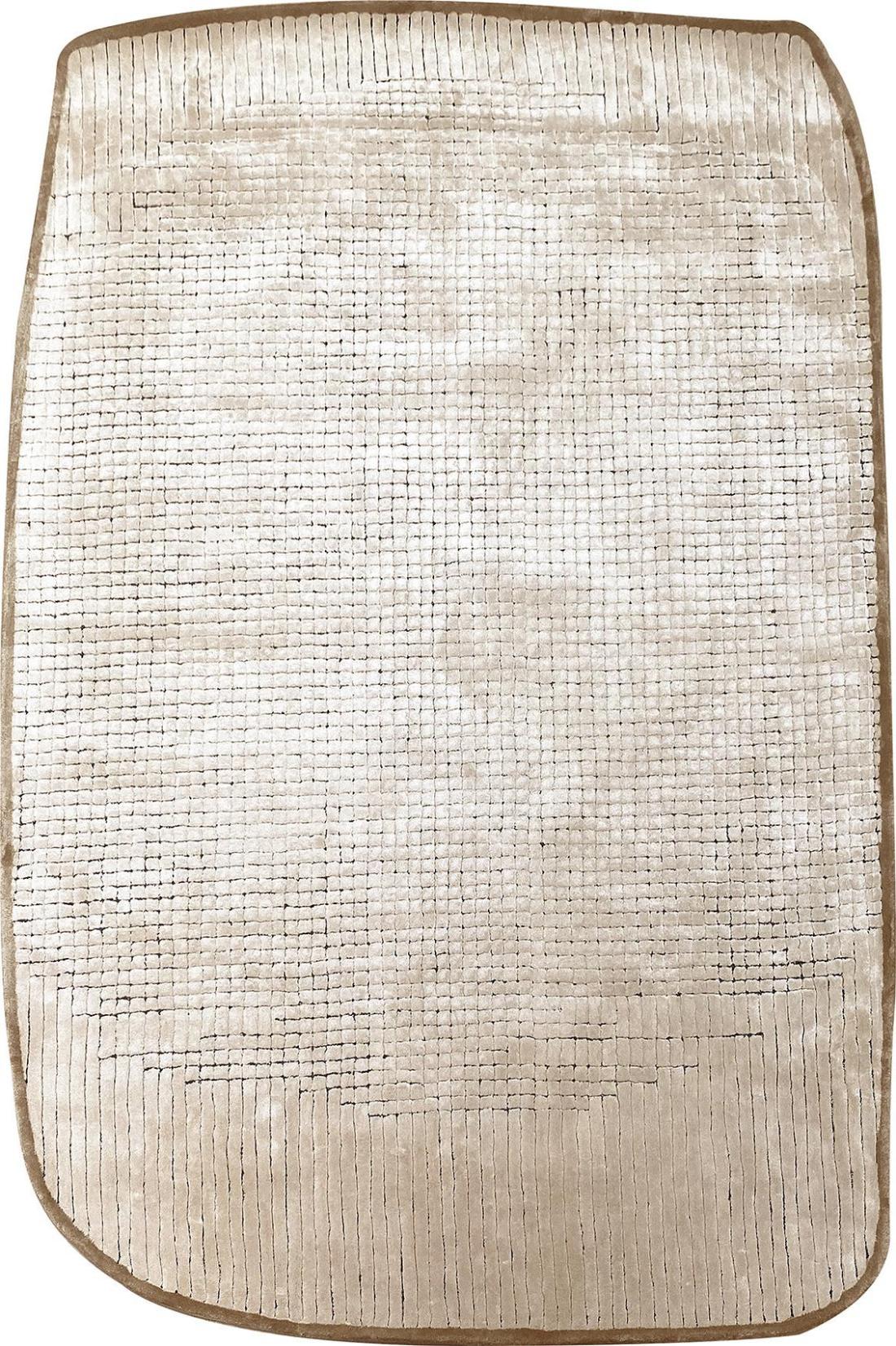 Tapis tufté main Geometry sable | Taille: 300 × 400 cm