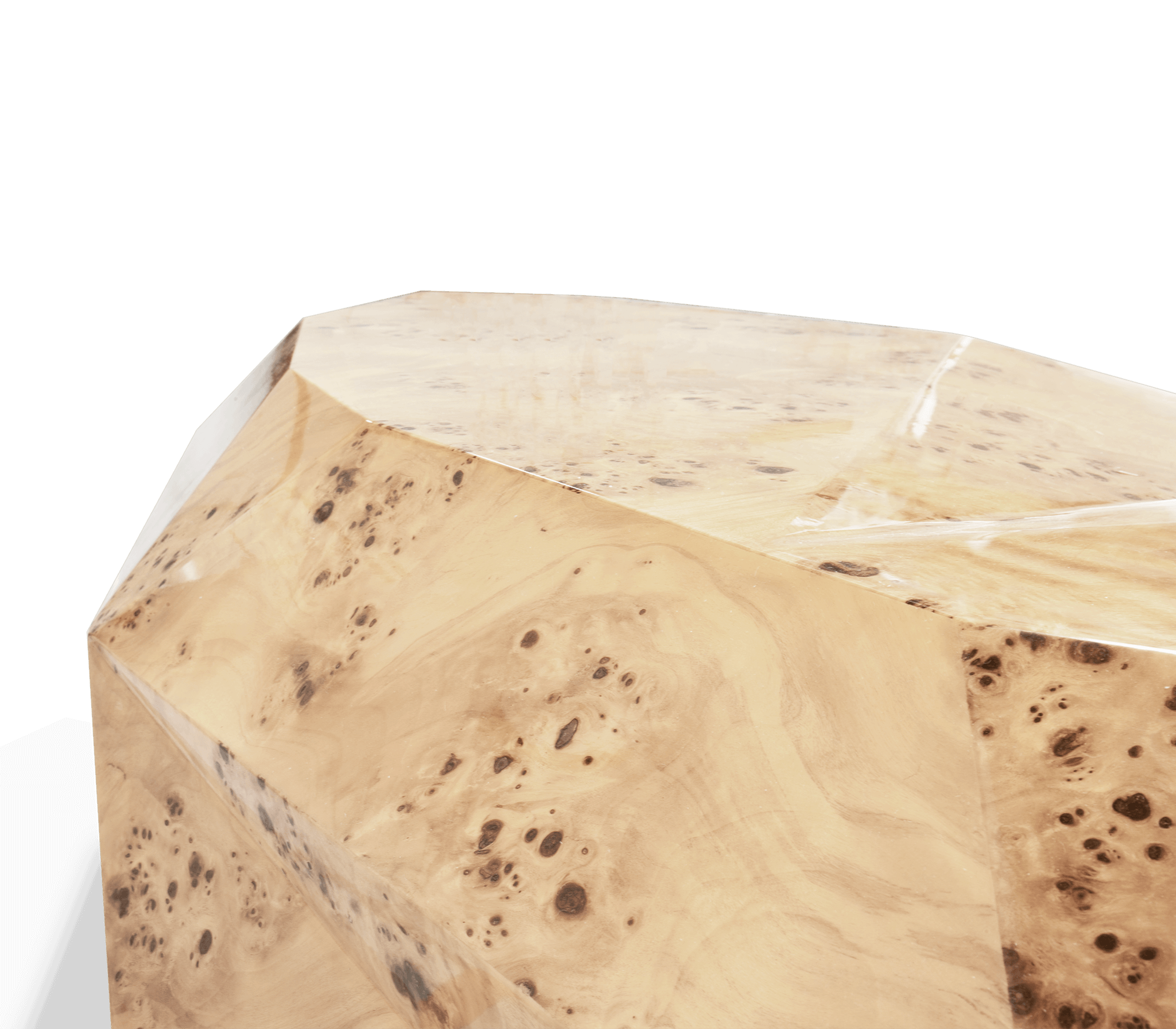 Table basse Prism en peuplier