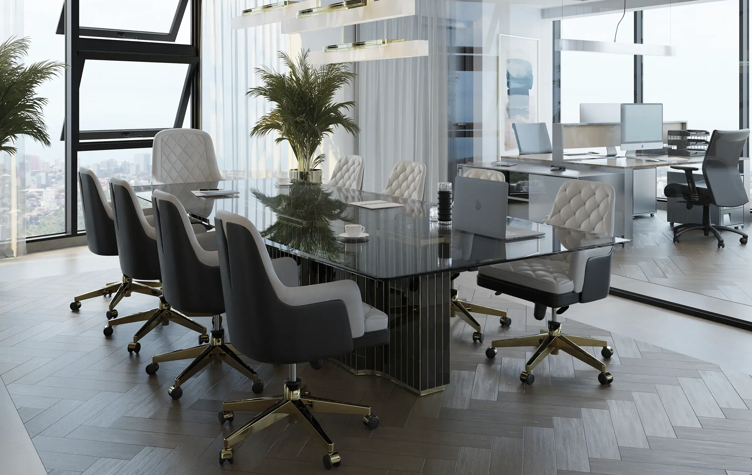 Petit fauteuil de bureau Regal - 3