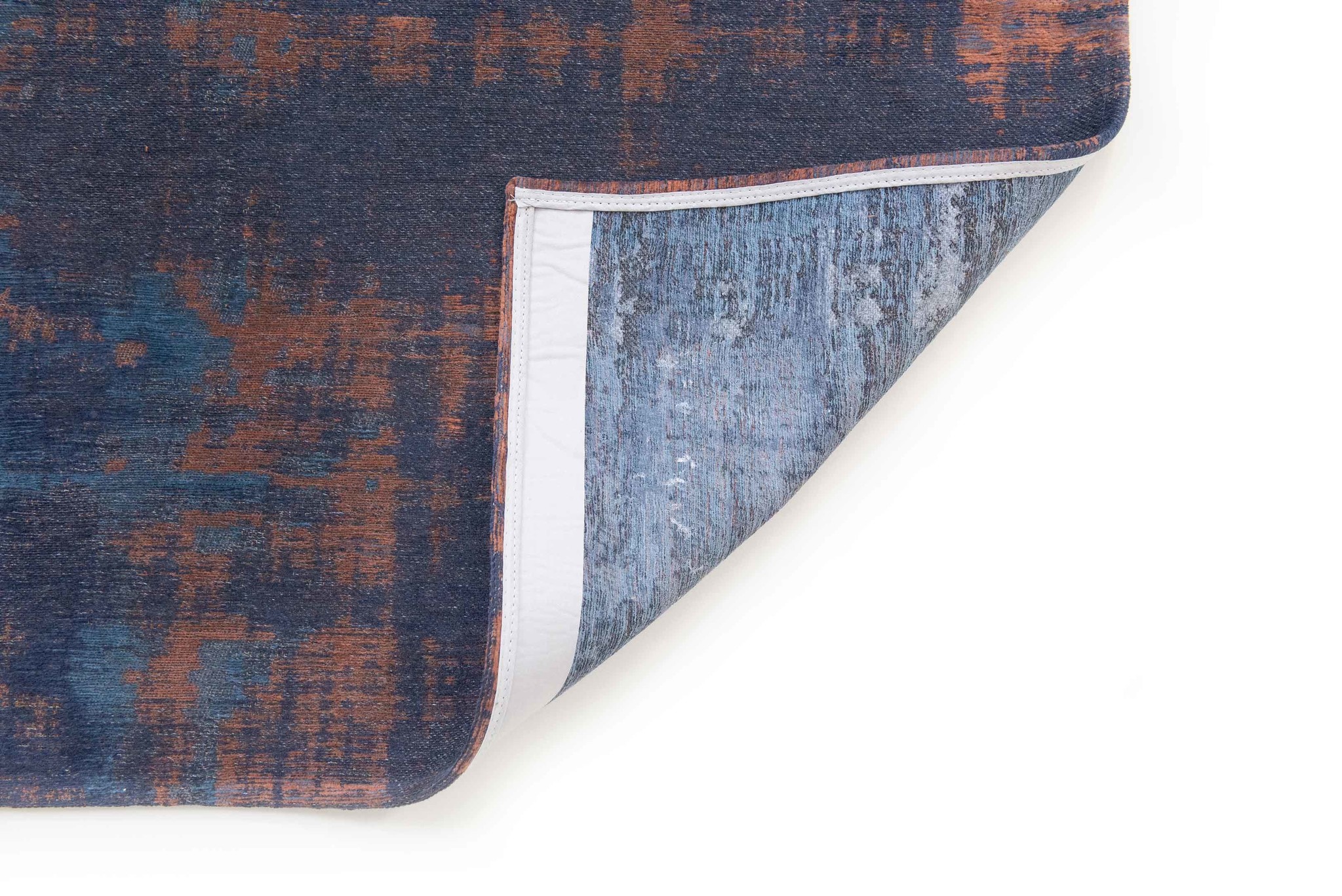 Tapis Vintage Style ébène gris | Taille: 80 × 150 cm
